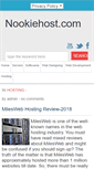 Mobile Screenshot of nookiehost.com